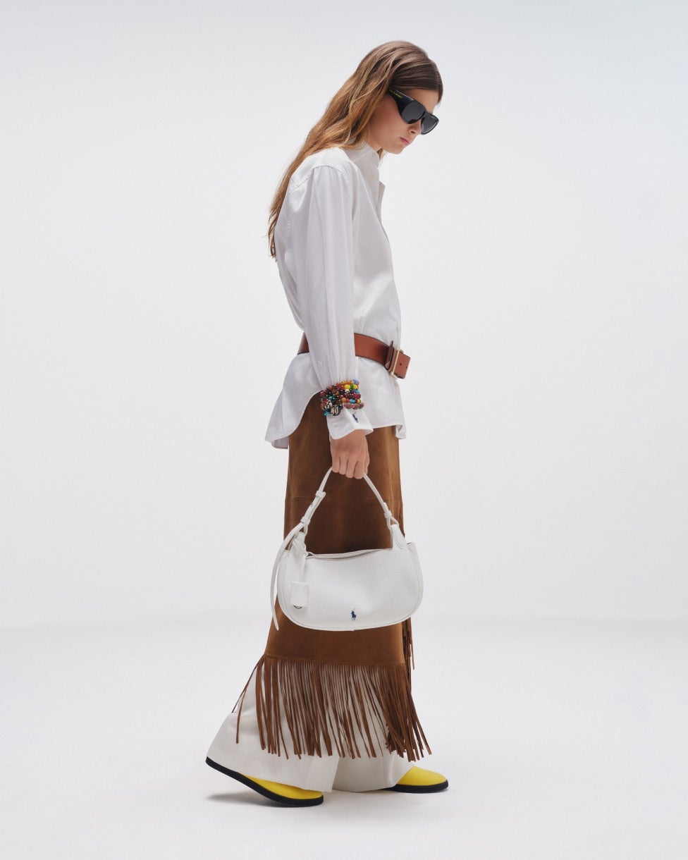 Fringe Suede Skirt
