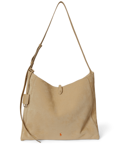 Polo Play Suede Messenger Bag