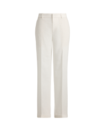 Linen High Rise Relaxed Straight Pant