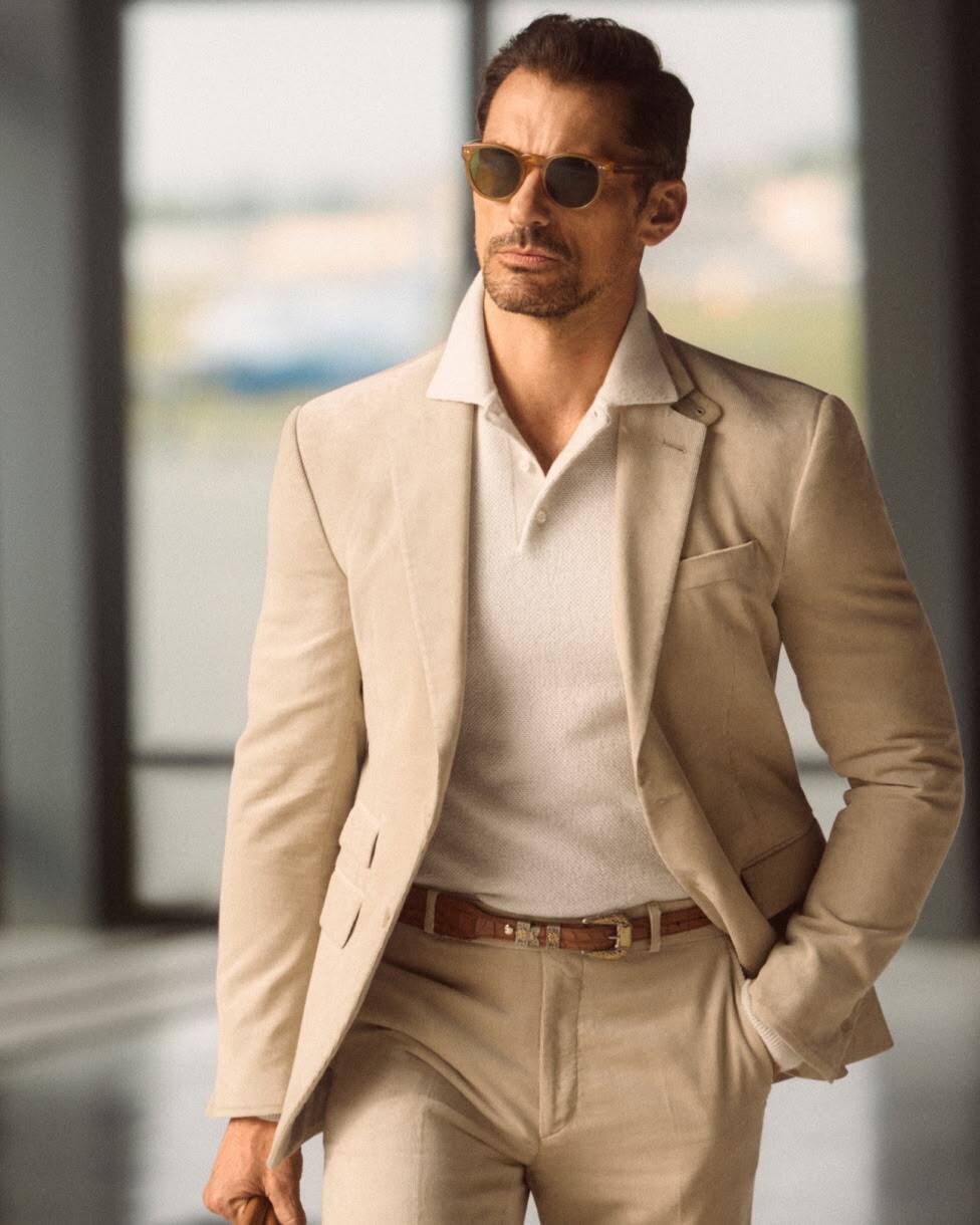 成人式　Polo by Ralph Lauren ベージュスーツ　セットアップ Purple Label Pre-Spring 2026